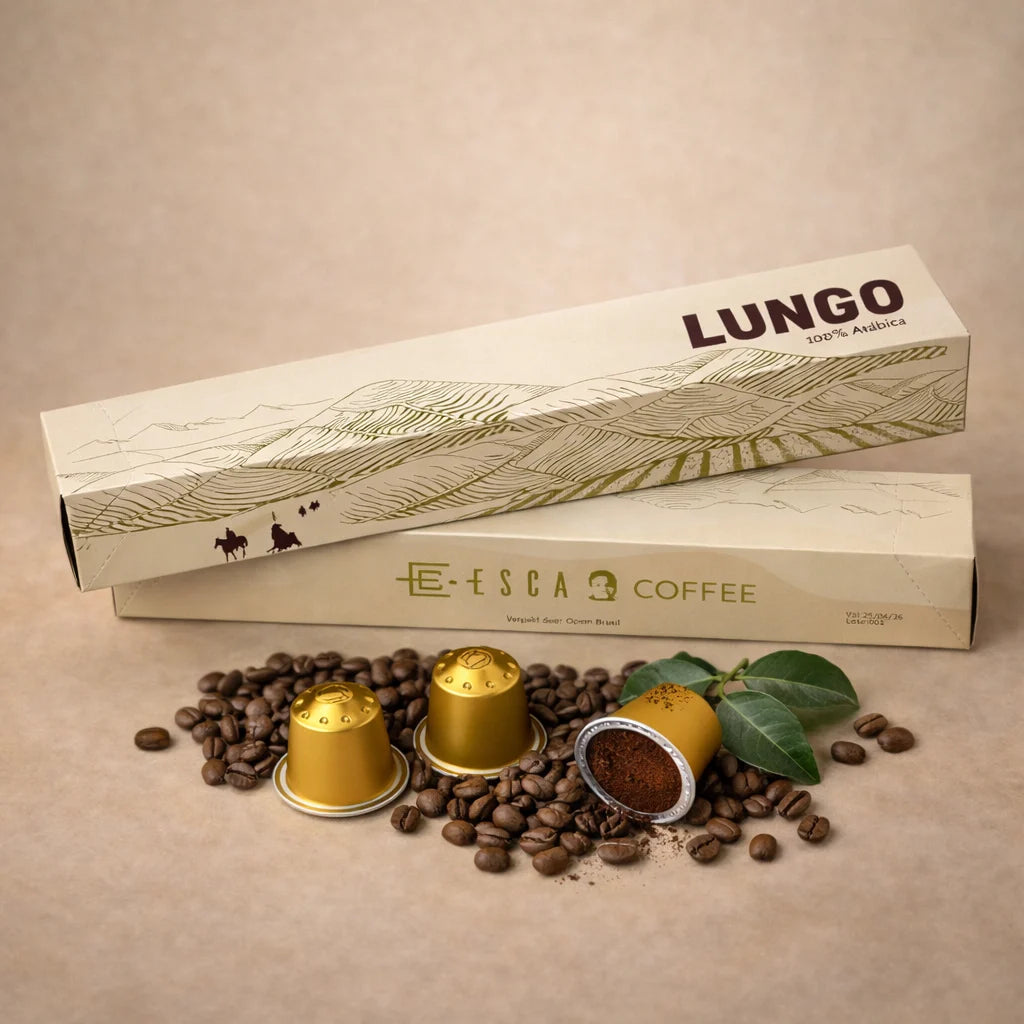 Lungo Koffiecups direct uit brazilie - ESCA COFFEE