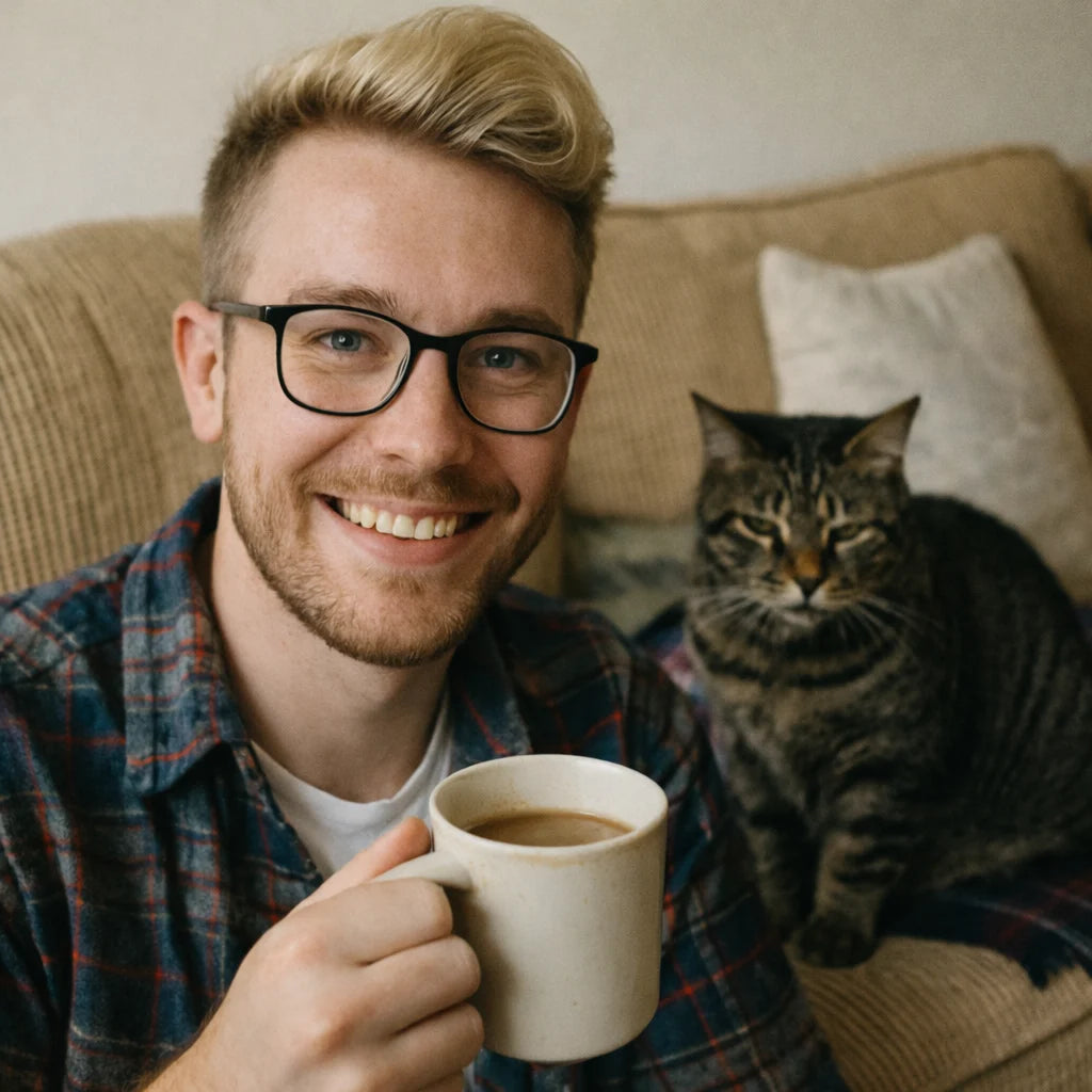 Man_geniet_van_verse_ESCA_COFFEE_Bonen